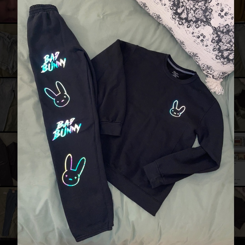 BAD BUNNY lounge set- SOLD